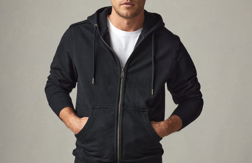 Amazon Essentials Men's Full-Zip Hooded Fleece Sweatshirt