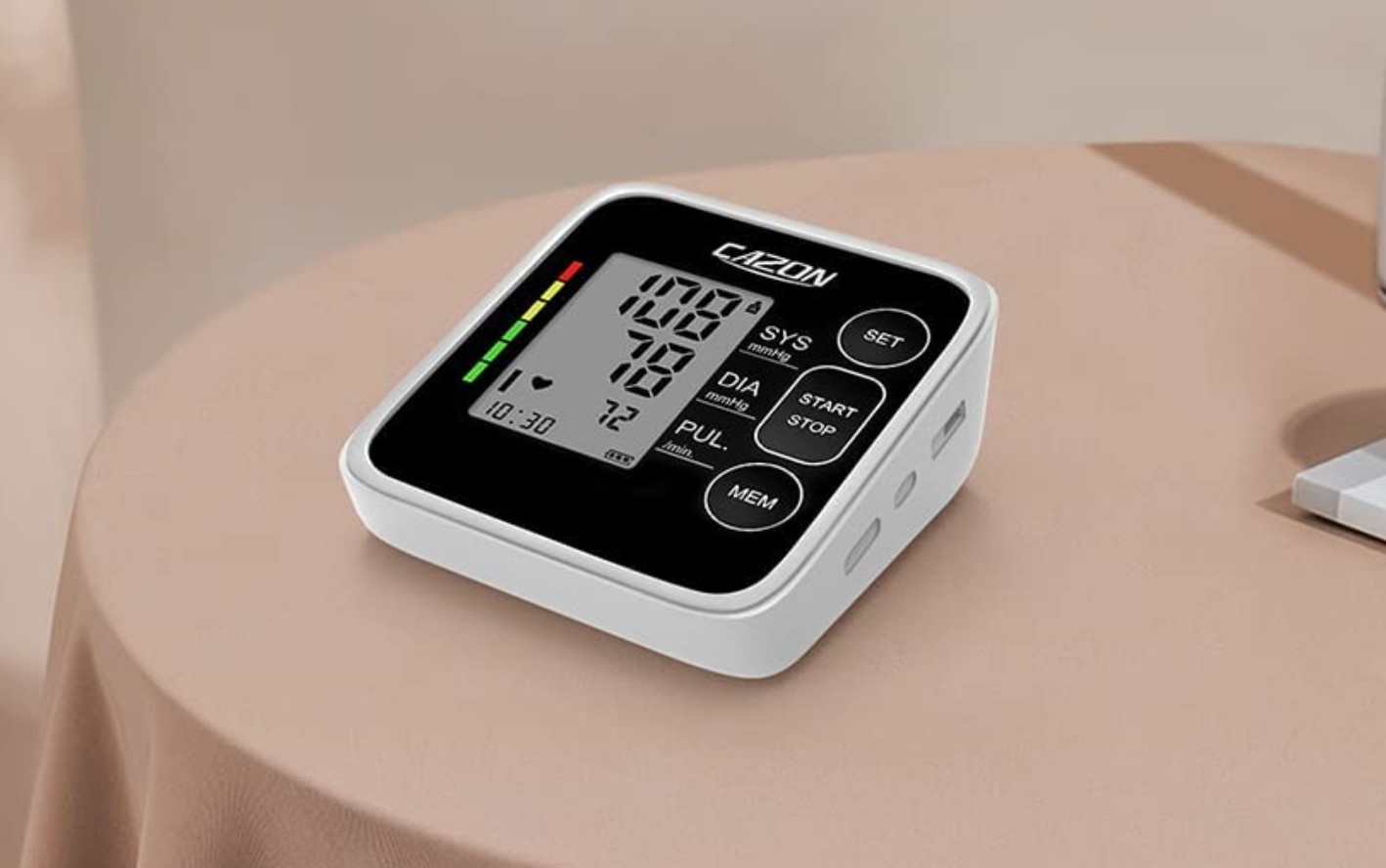 Cazon Upper Arm Digital Blood Pressure Monitor