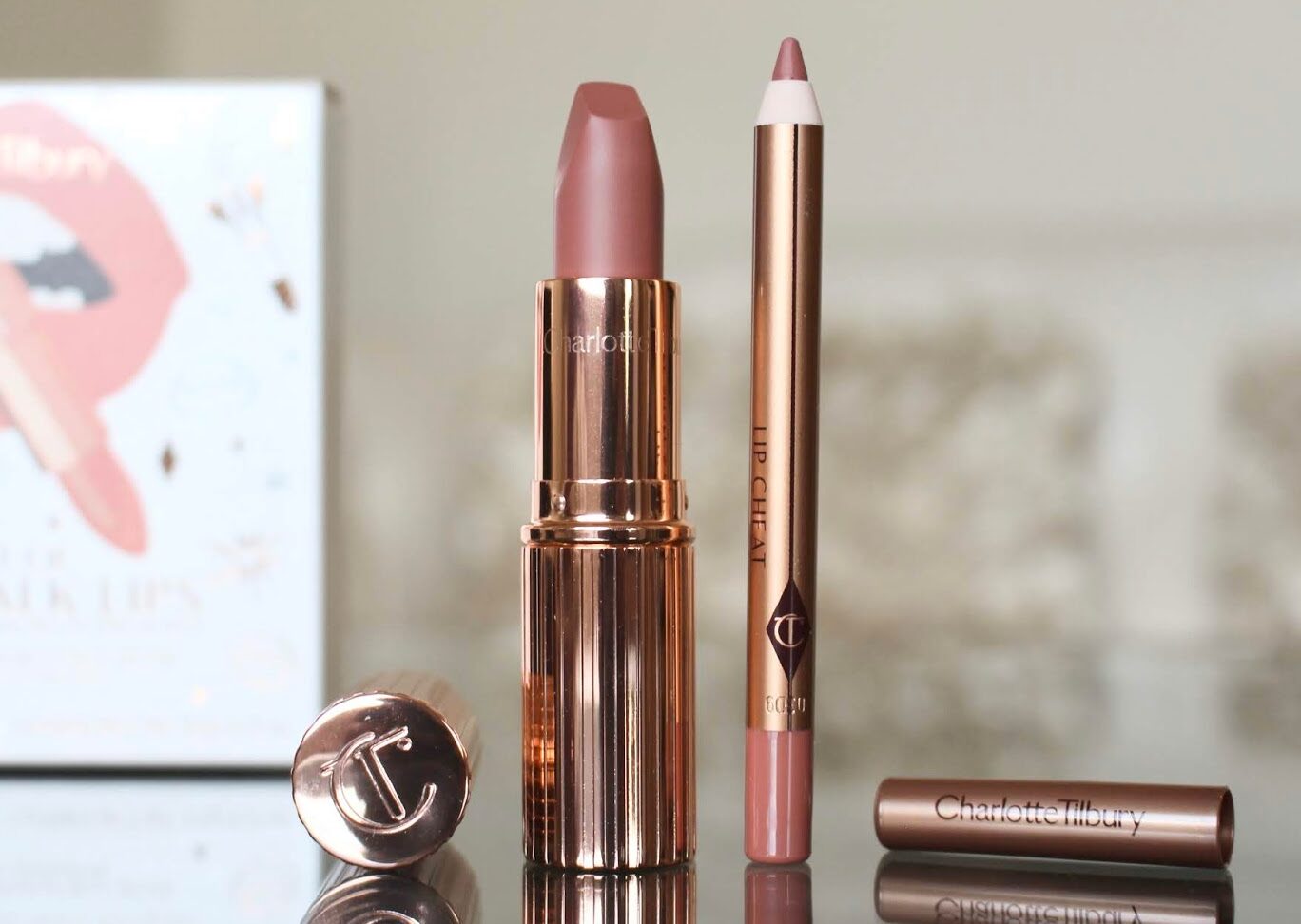 MINI PILLOW TALK LIP KIT charlotte tilbury