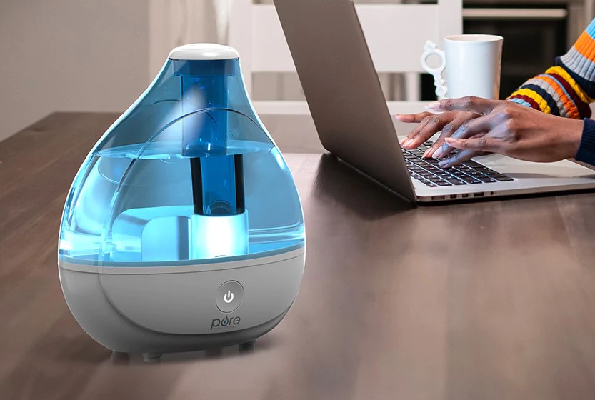 Pure Enrichment® MistAire™ Ultrasonic Cool Mist Humidifier - Quiet Air Humidifier for Bedroom