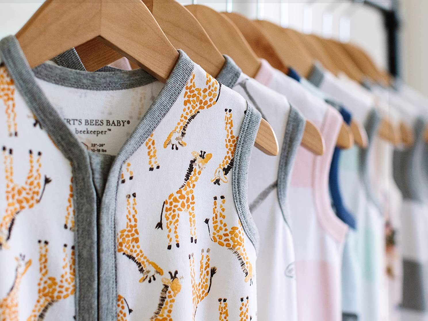 Burt's Bees Baby Unisex-Baby Beekeeper Wearable Blanket