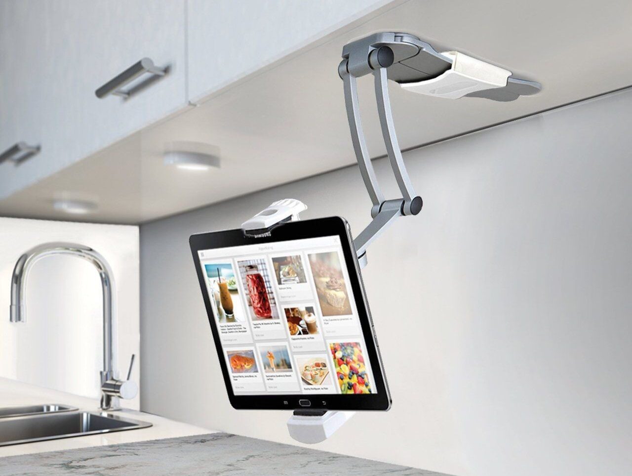CTA Digital 2-in-1 Kitchen Mount Stand