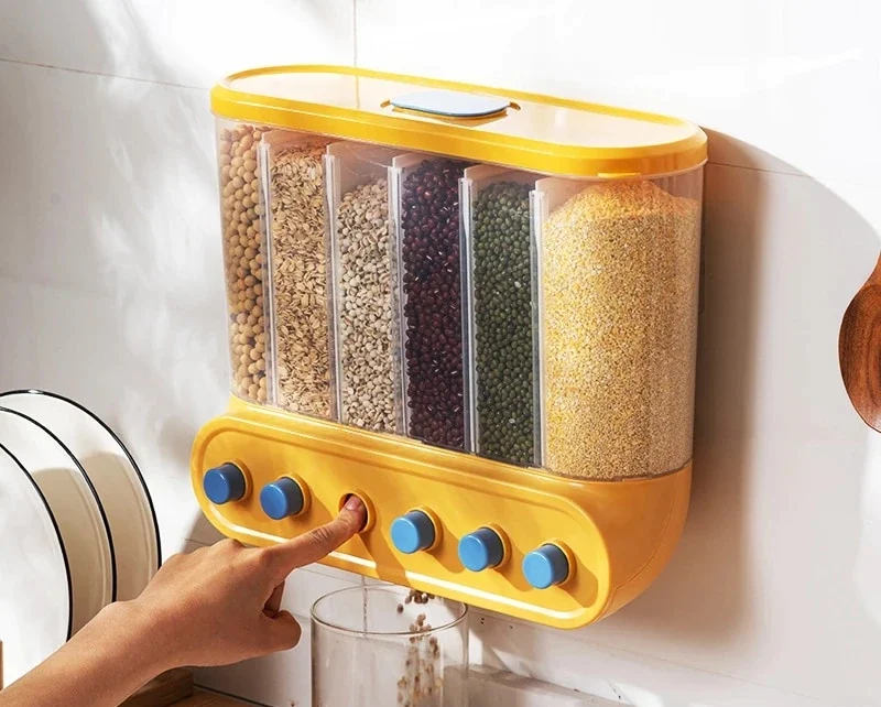 Wall Food Grain Storage Boxes