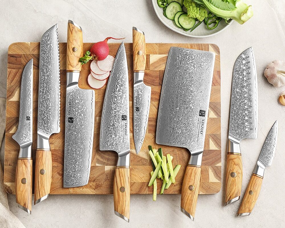 XINZUO set of kitchen knives