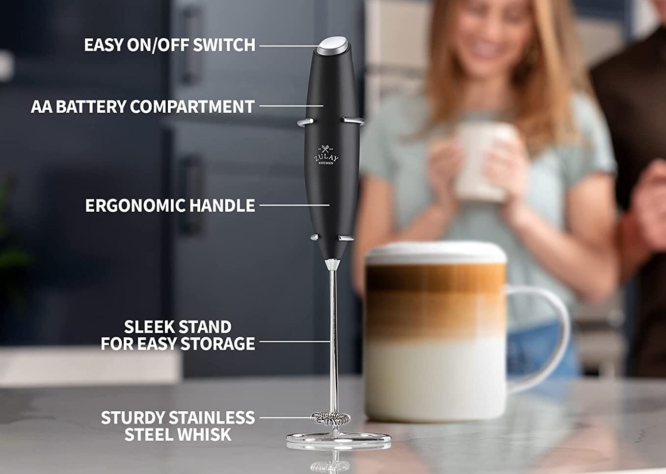 Zulay Original Milk Frother