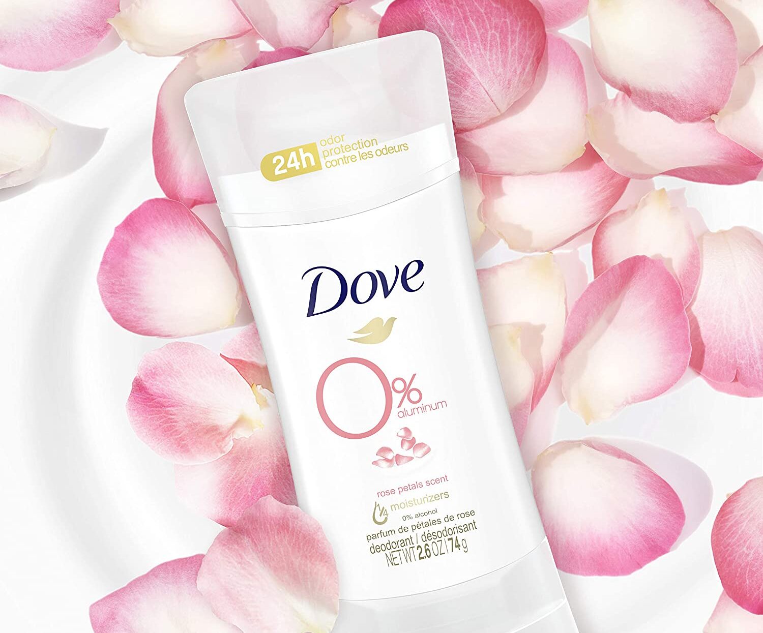 Dove Aluminum-Free Deodorant For Women 24 Hour for Sensitive Skin 2.6 oz