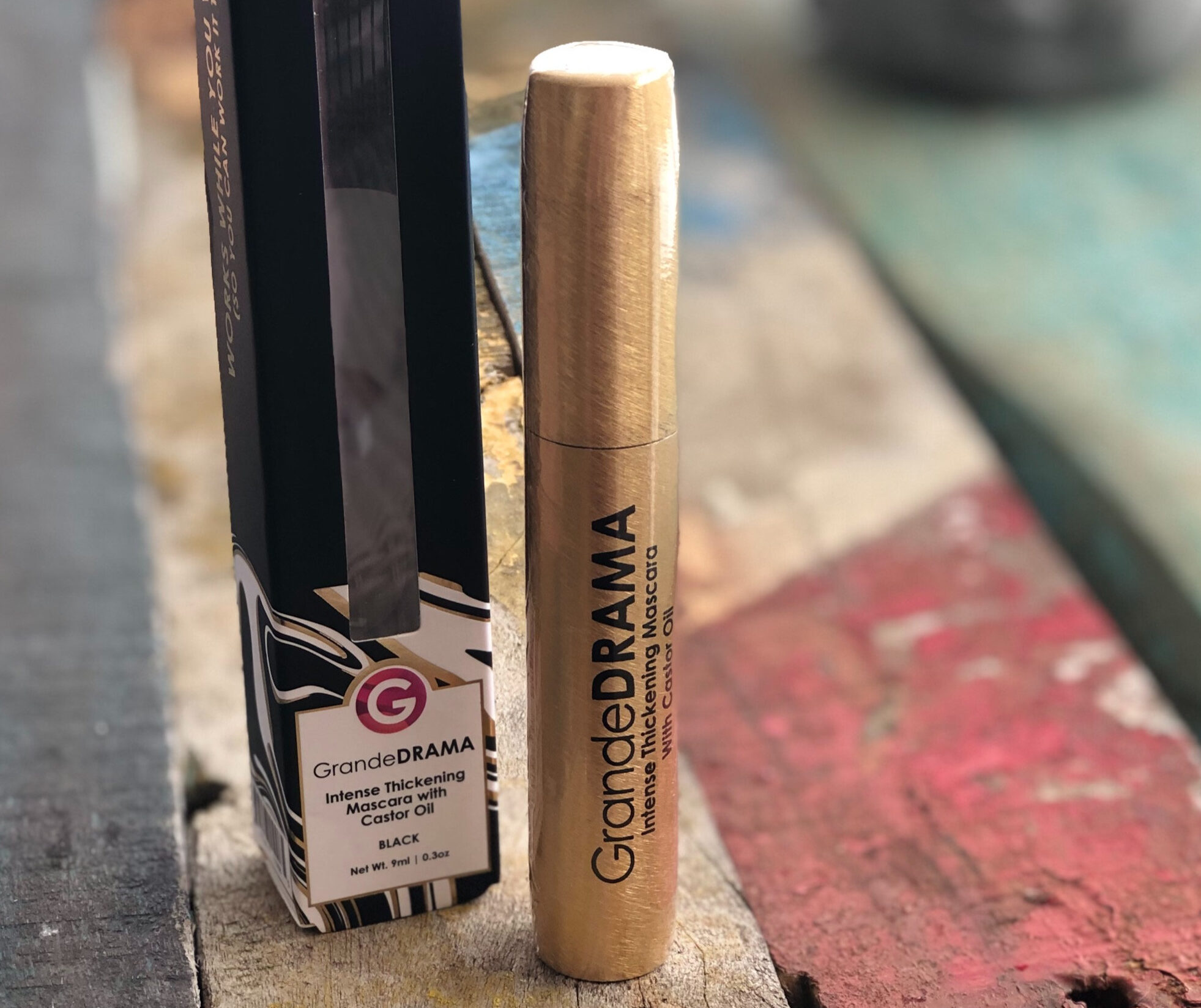GrandeDRAMA Intense Thickening Mascara with Castor Oil