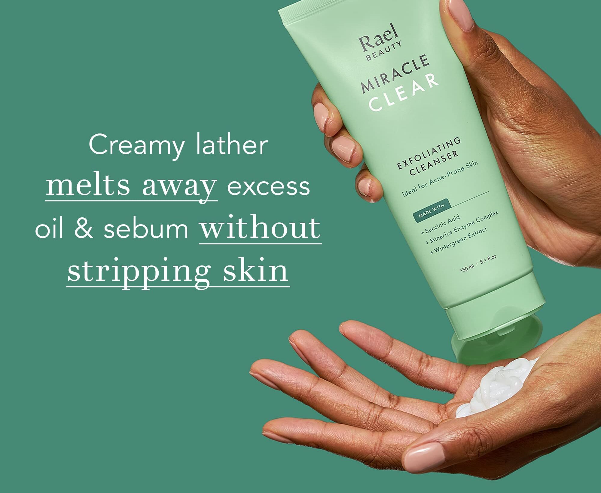 Rael Miracle Clear Exfoliating Cleanser