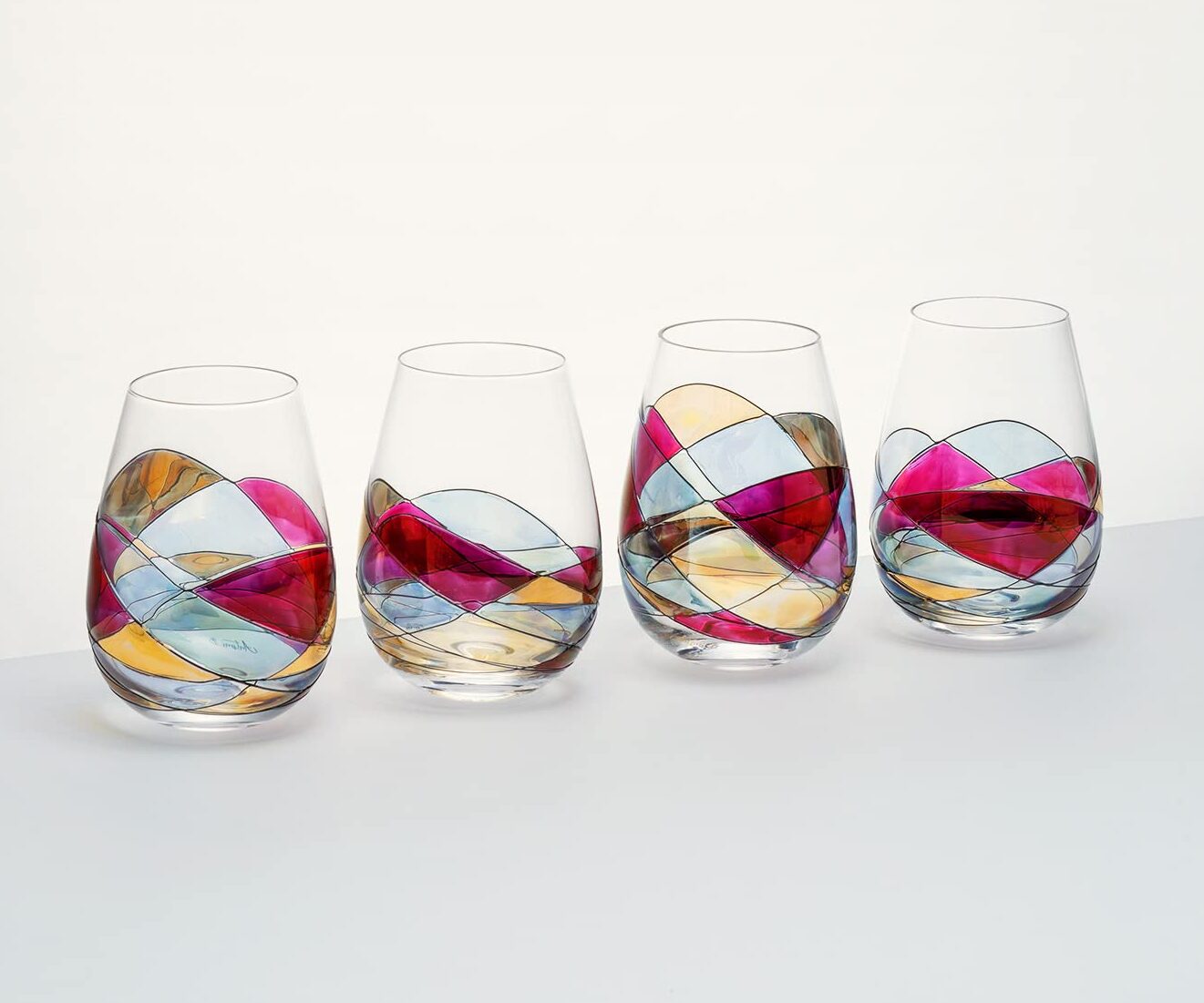 Sagrada Stemless Wine Glasses