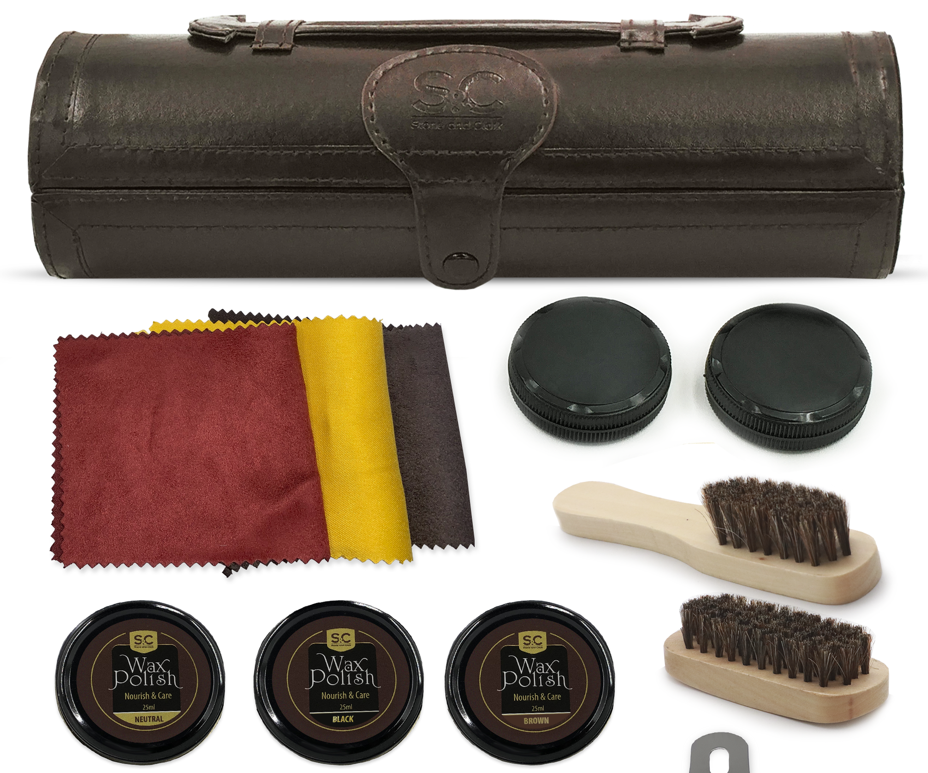 Stone and Clark Store Shoe Polish & Care Kit
