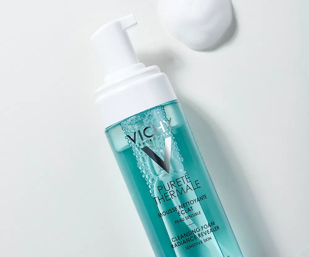 Vichy Purete Thermale Cleansing Foam Radiance Revealer For Sensitive Skin 150ml