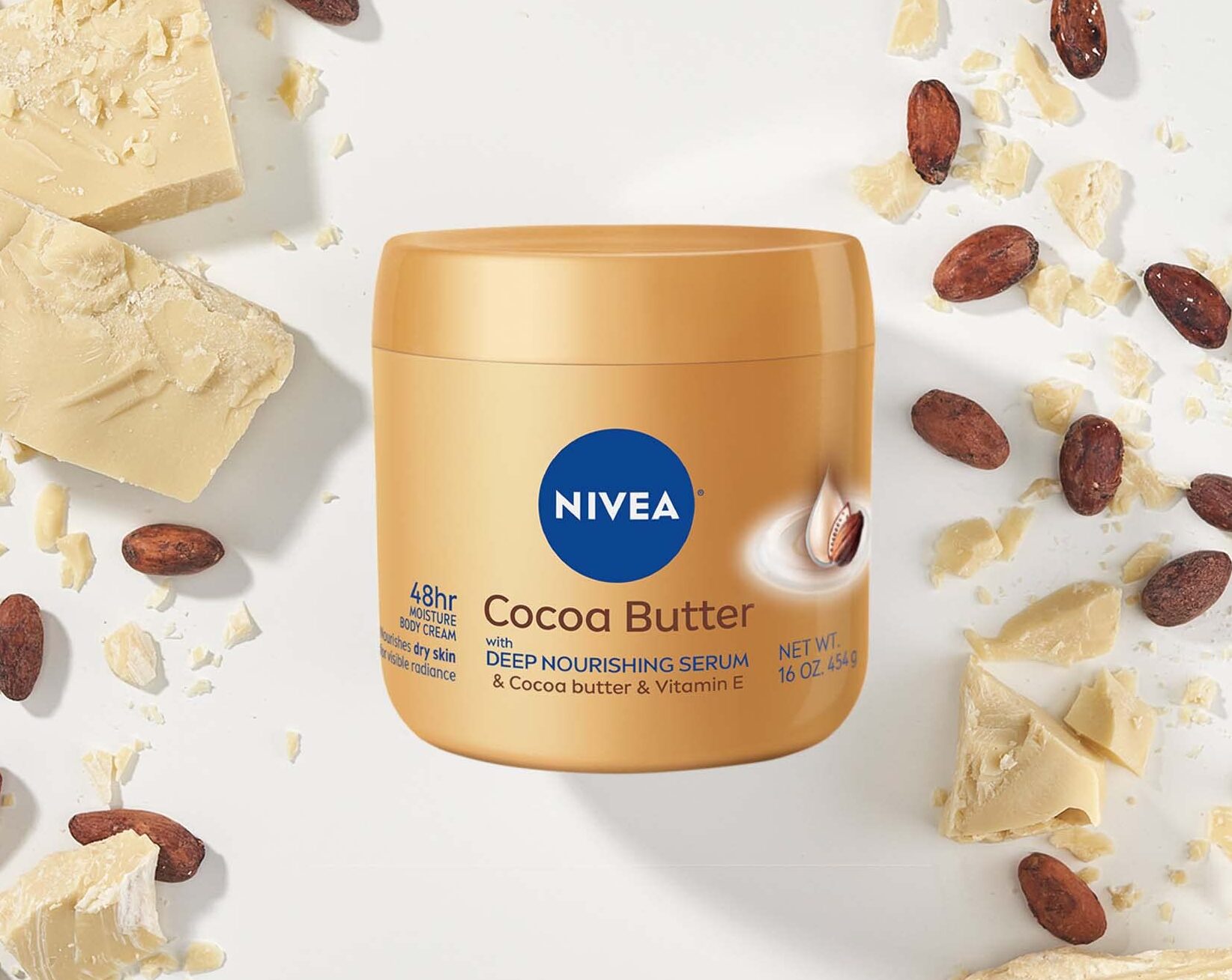 NIVEA Cocoa Butter Body Cream with Deep Nourishing Serum