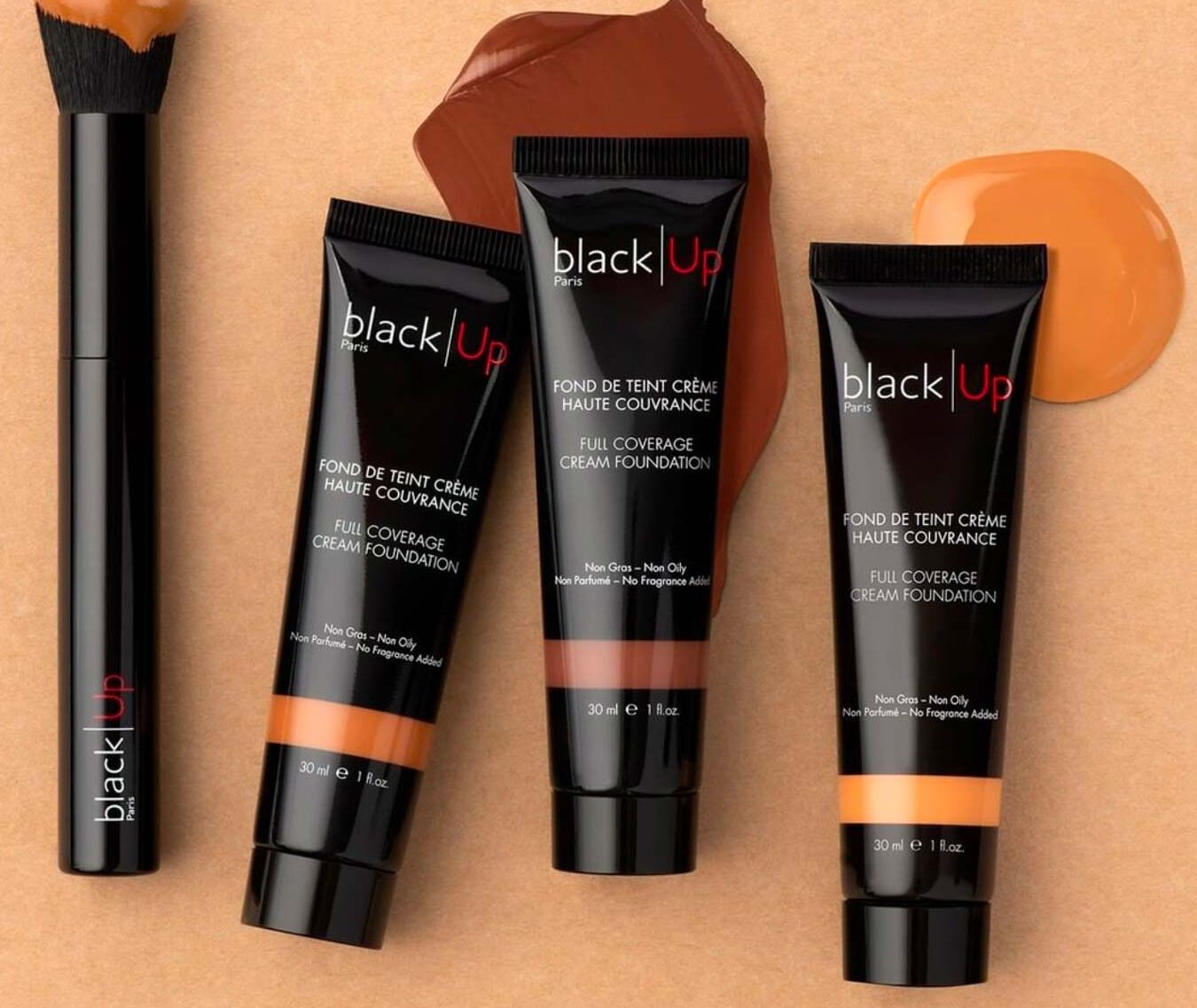 Black Up Full Coverage Cream Foundation