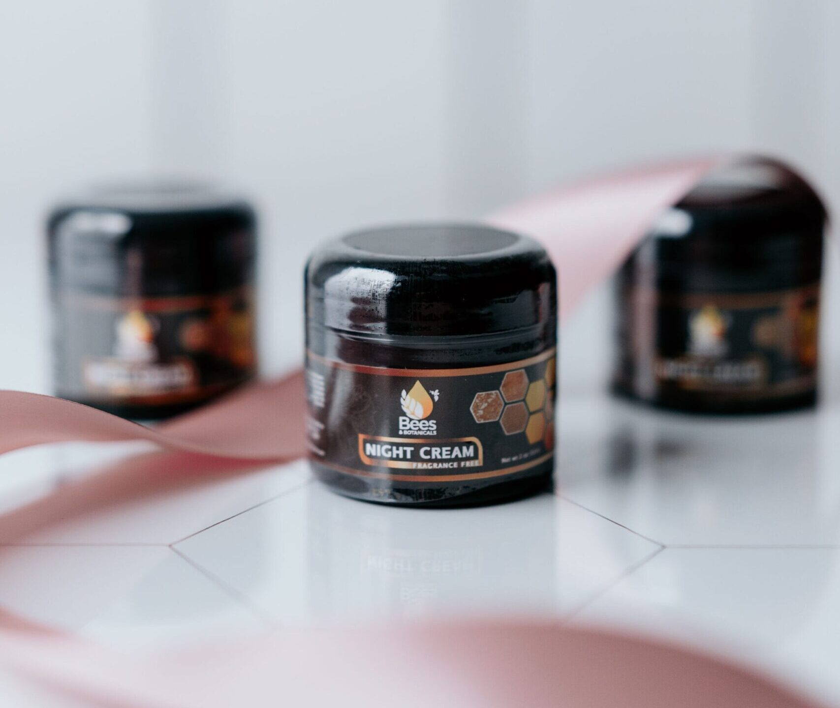 Honey Almond Night Cream with Organic Royal Jelly by Bees & Botanicals