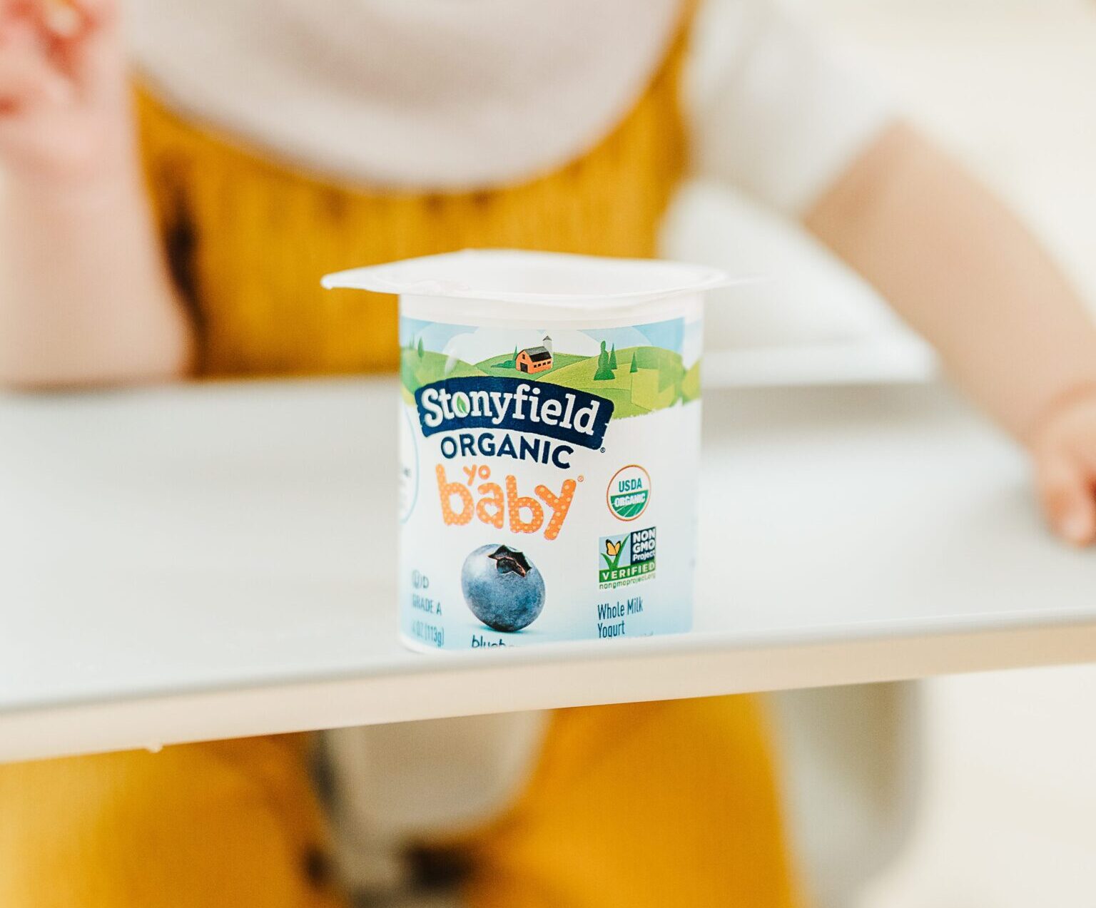 Stonyfield Organic YoBaby Whole Milk Yogurt