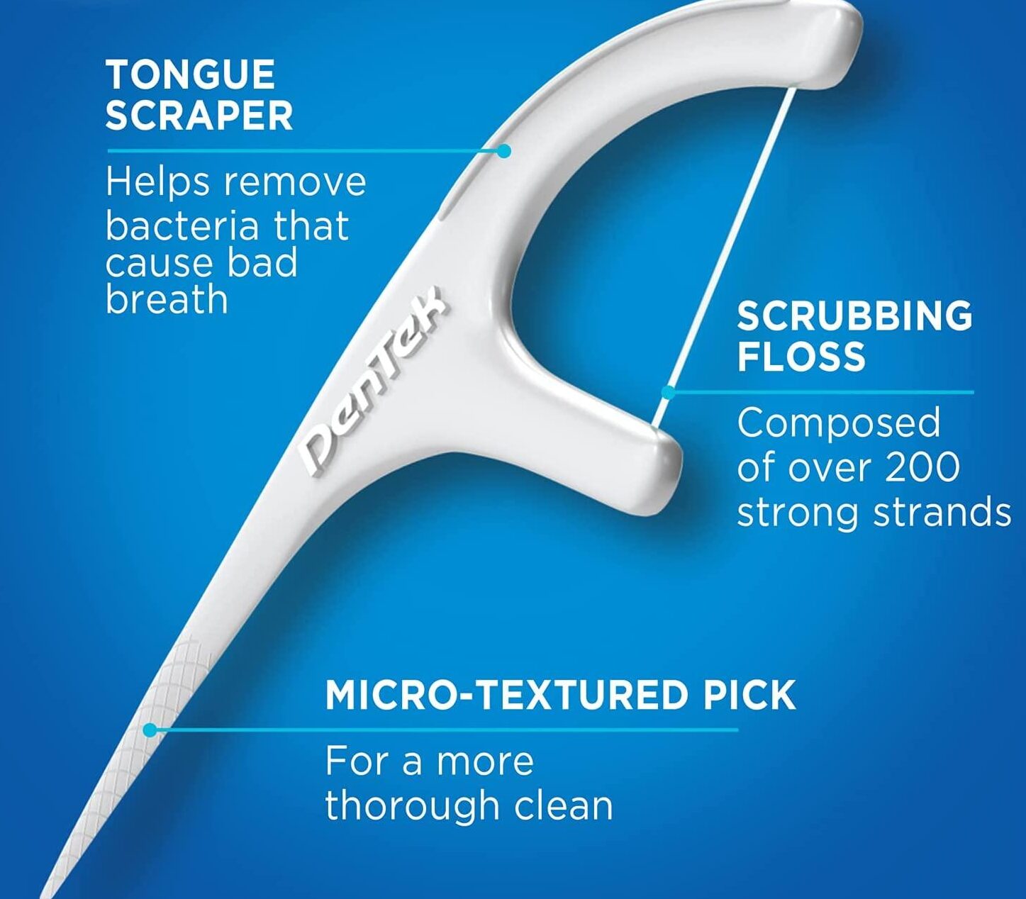 DenTek Triple Clean Advanced Clean Floss Picks