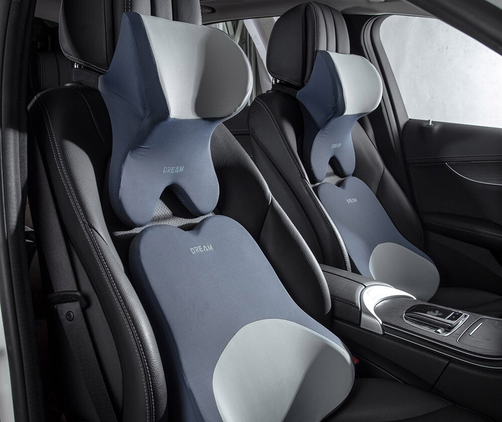 Dream Car Neck and Lumbar Support Pillow
