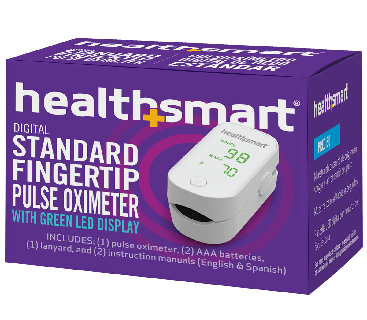 HealthSmart Fingertip Pulse Oximeter