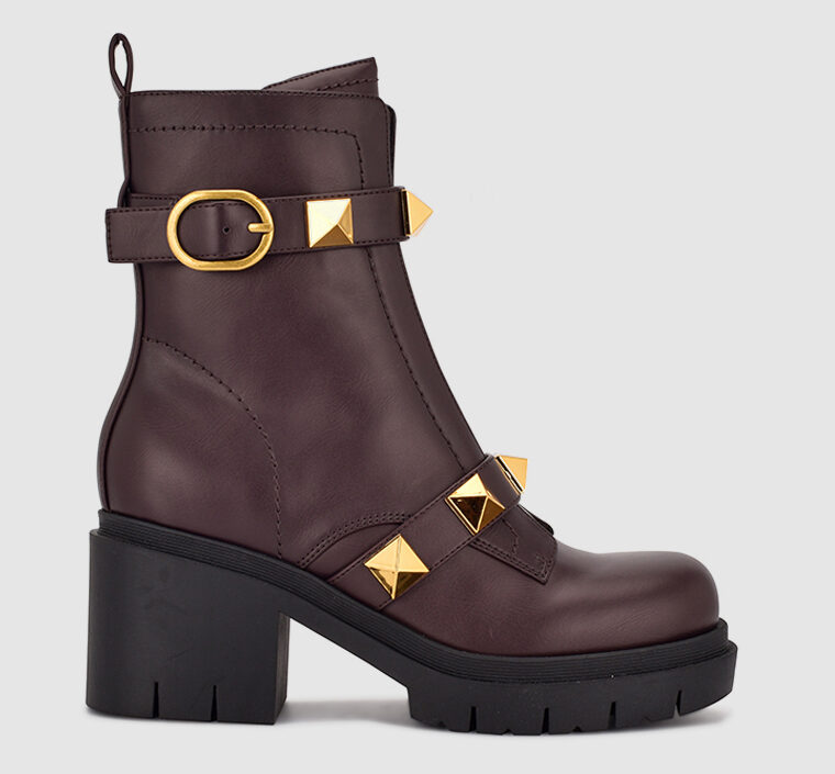 JUNGA3 Ankle Belted Calf Length Boots