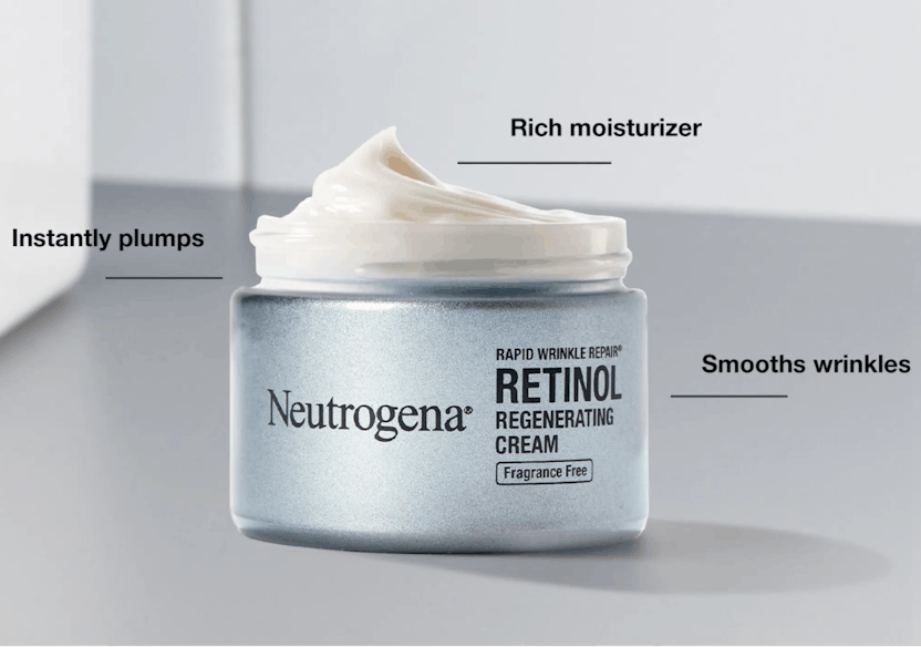 Neutrogena’s Rapid Wrinkle Repair Retinol Regenerating Cream
