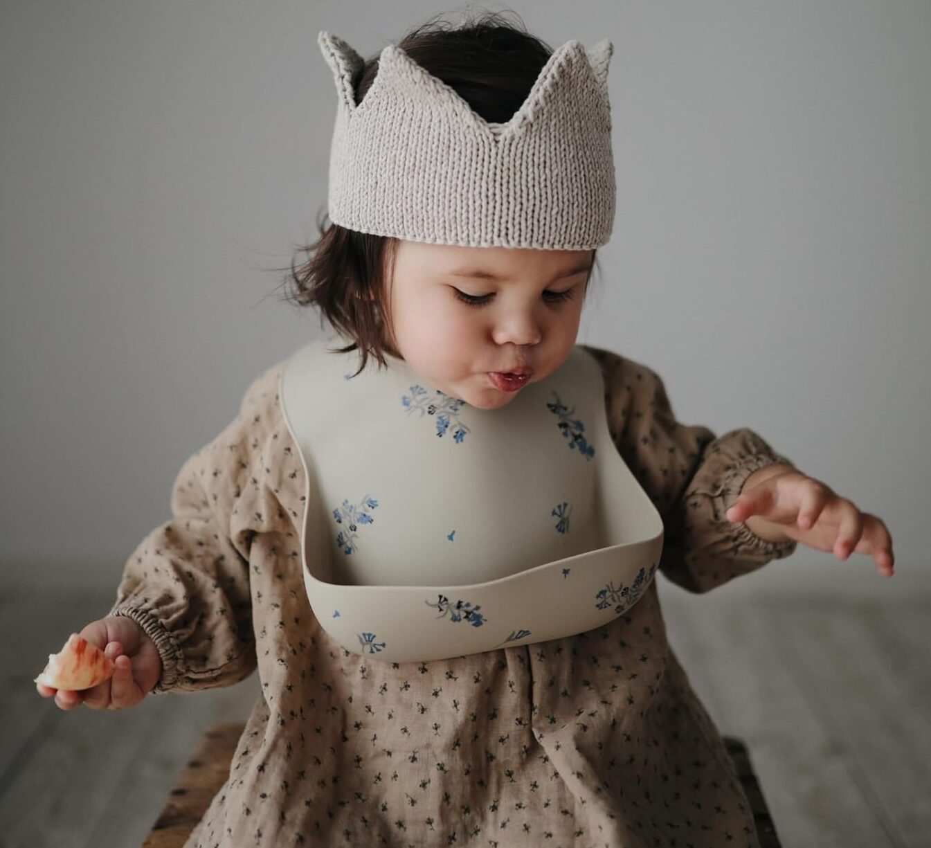 Mushie Silicone Baby Bib