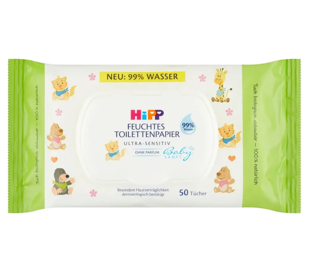 Hipp Baby Soft Wet Toilet Paper