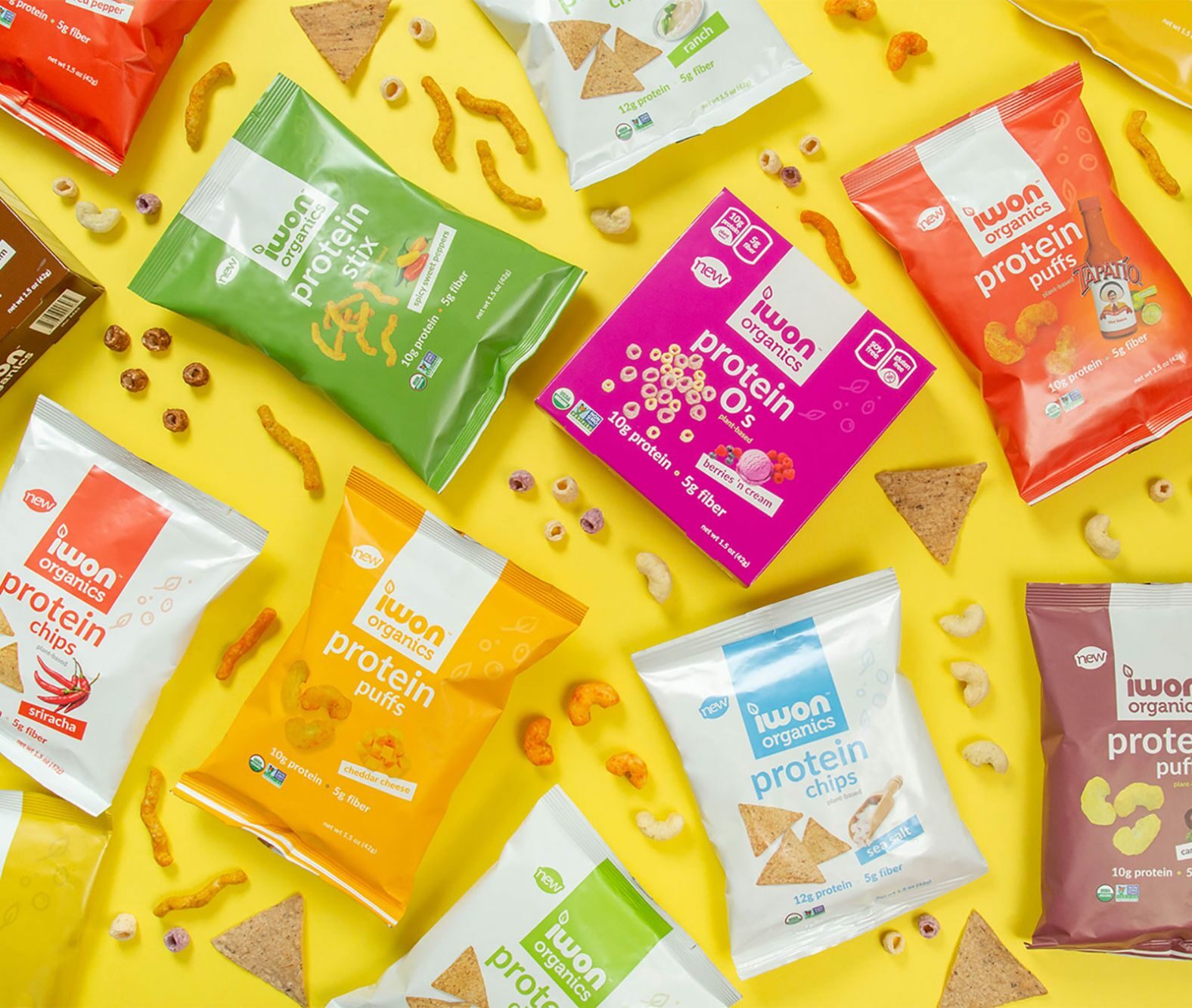 IWON Organics Protein Snacks