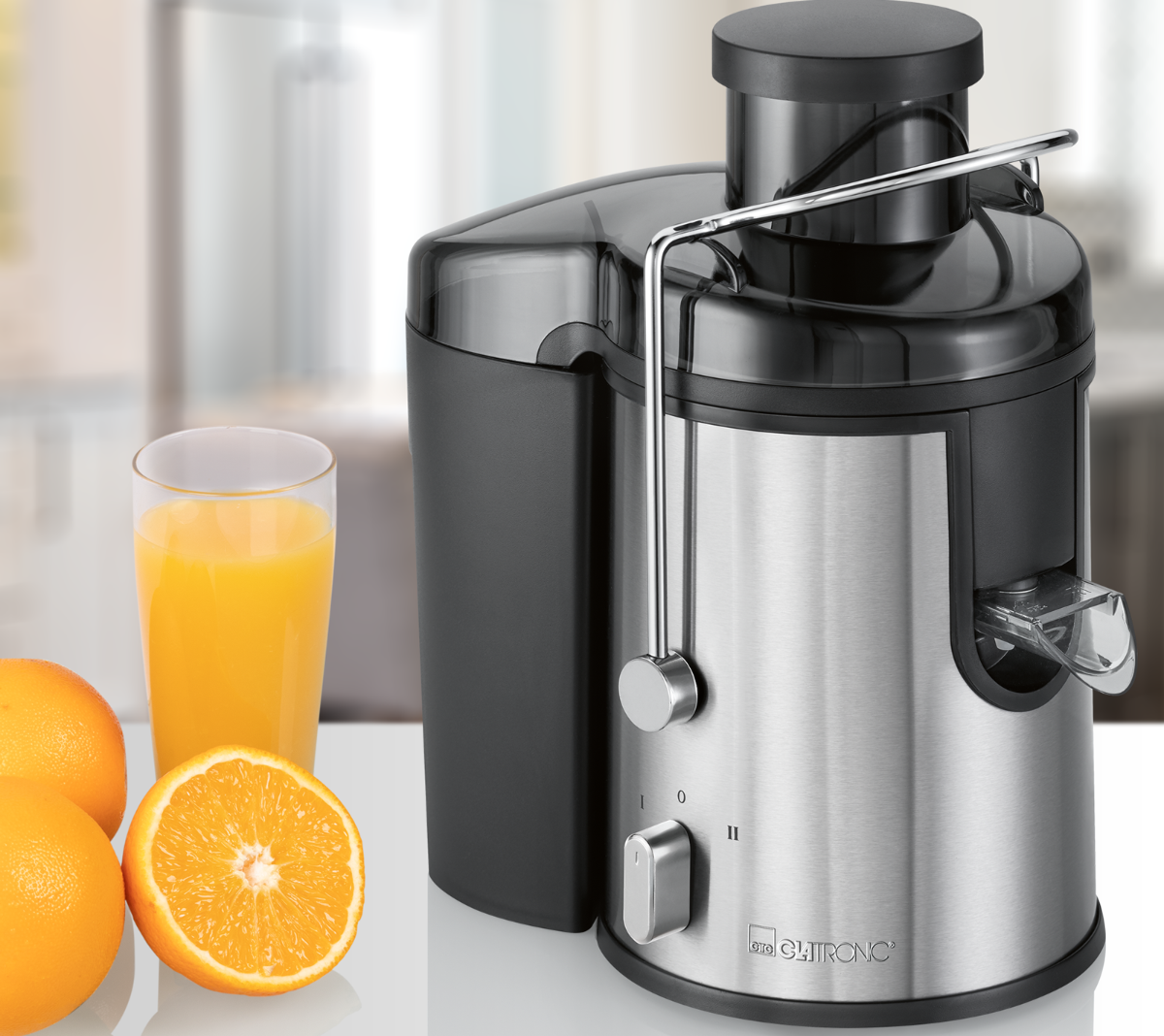 Clatronic Automatic juicer AE 3666 stainless steel/black