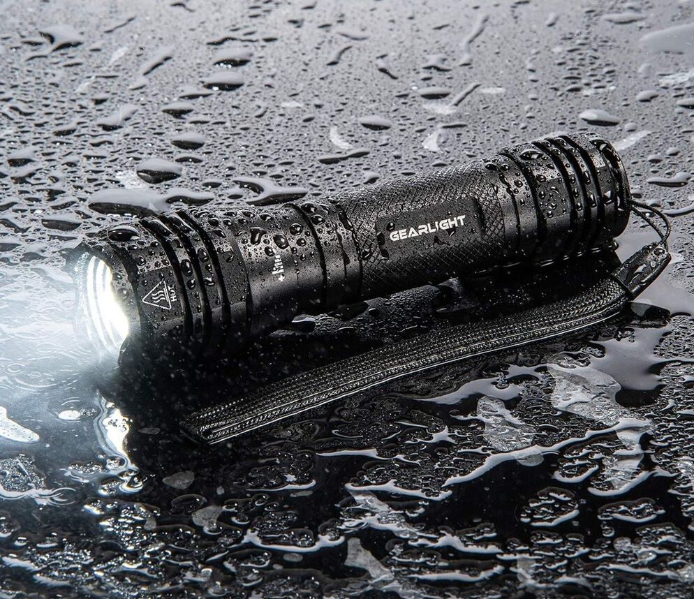 GearLight 2pack S1000 LED Flashlights High Lumens