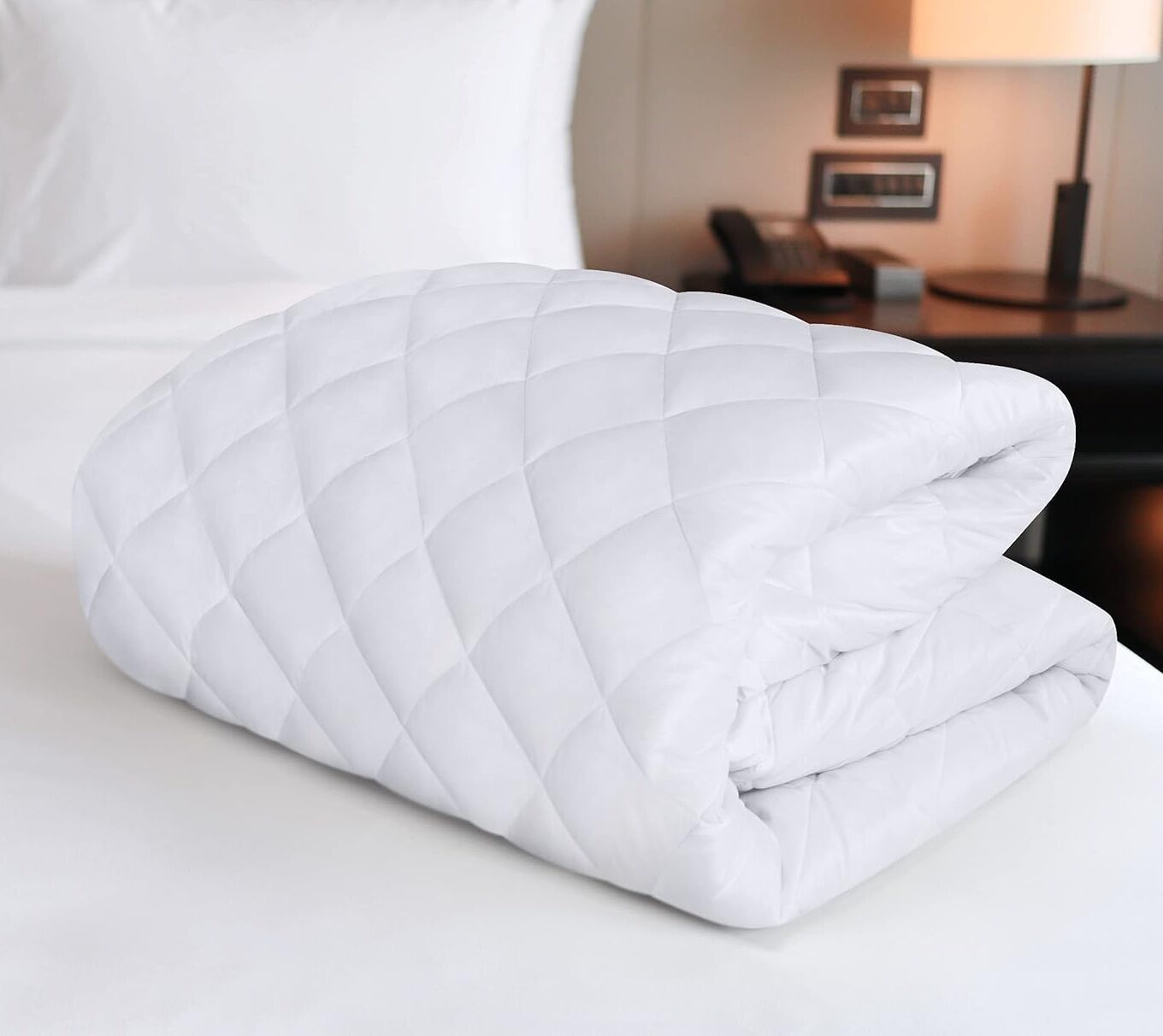 Utopia Bedding Quilted Fitted Mattress Pad
