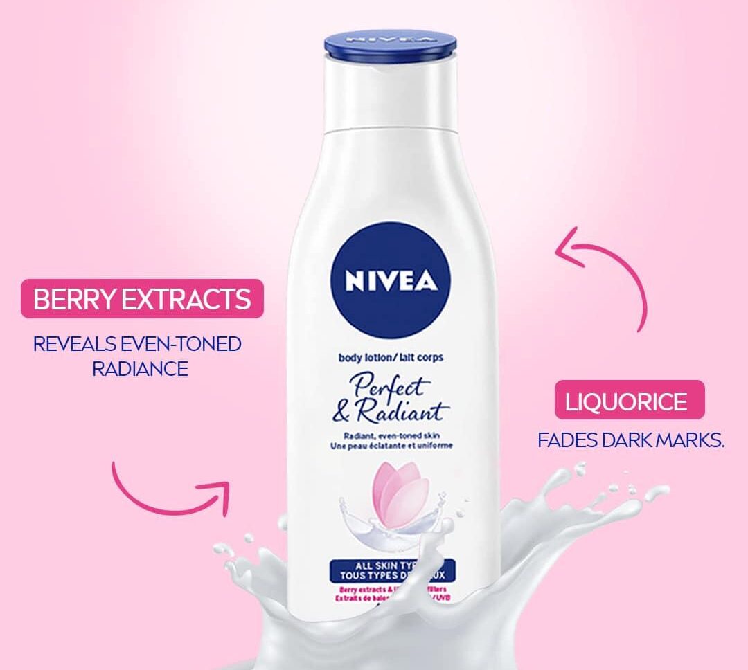 Nivea Perfect and Radiant Body Lotion