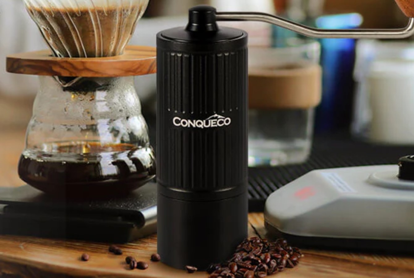 Conqueco Manual Coffee Grinder Burr