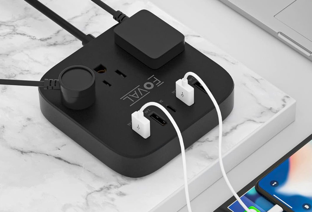 FOVAL EU UK US Power Strip