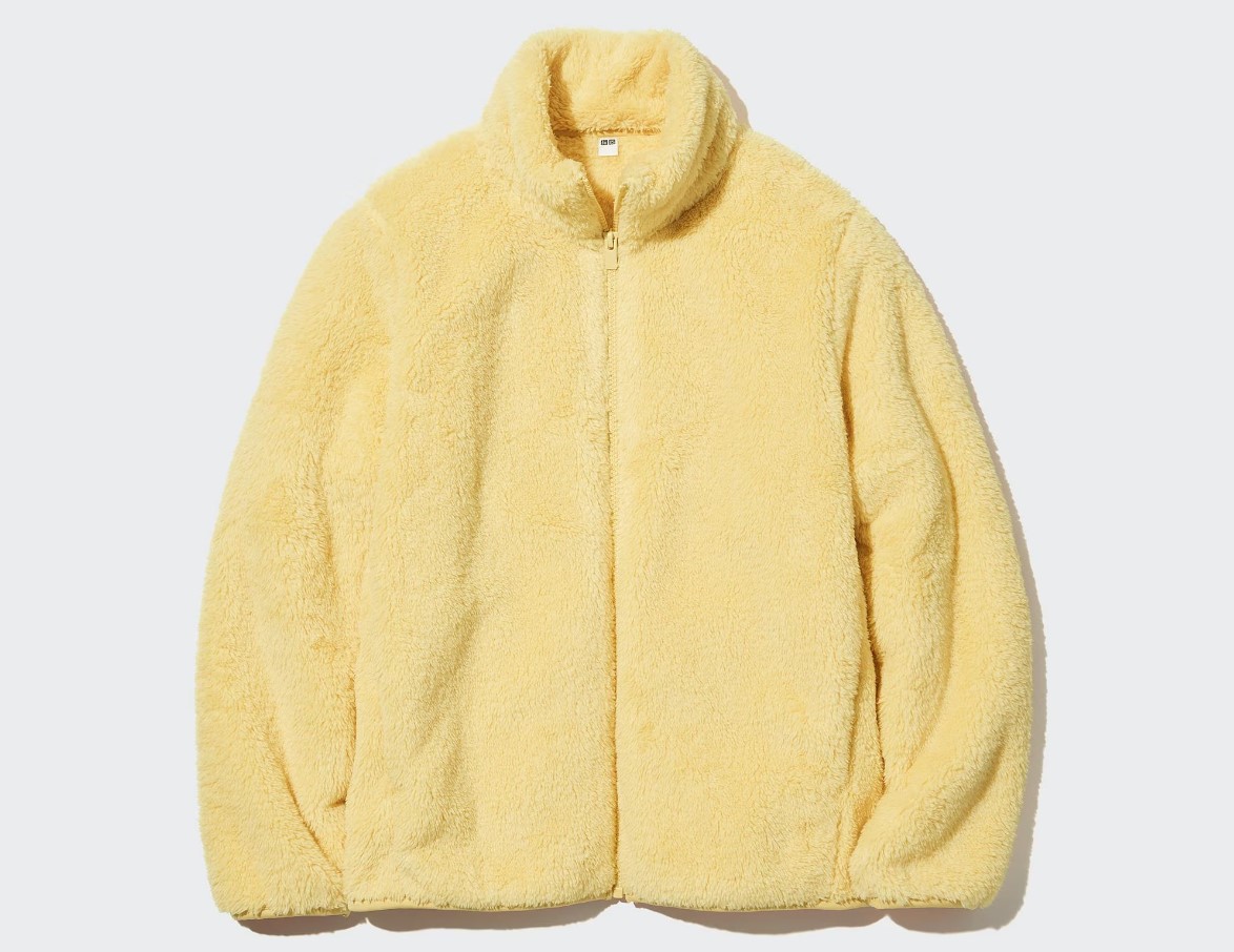Fluffy Fleece Zipped Jacket from Uniqlo