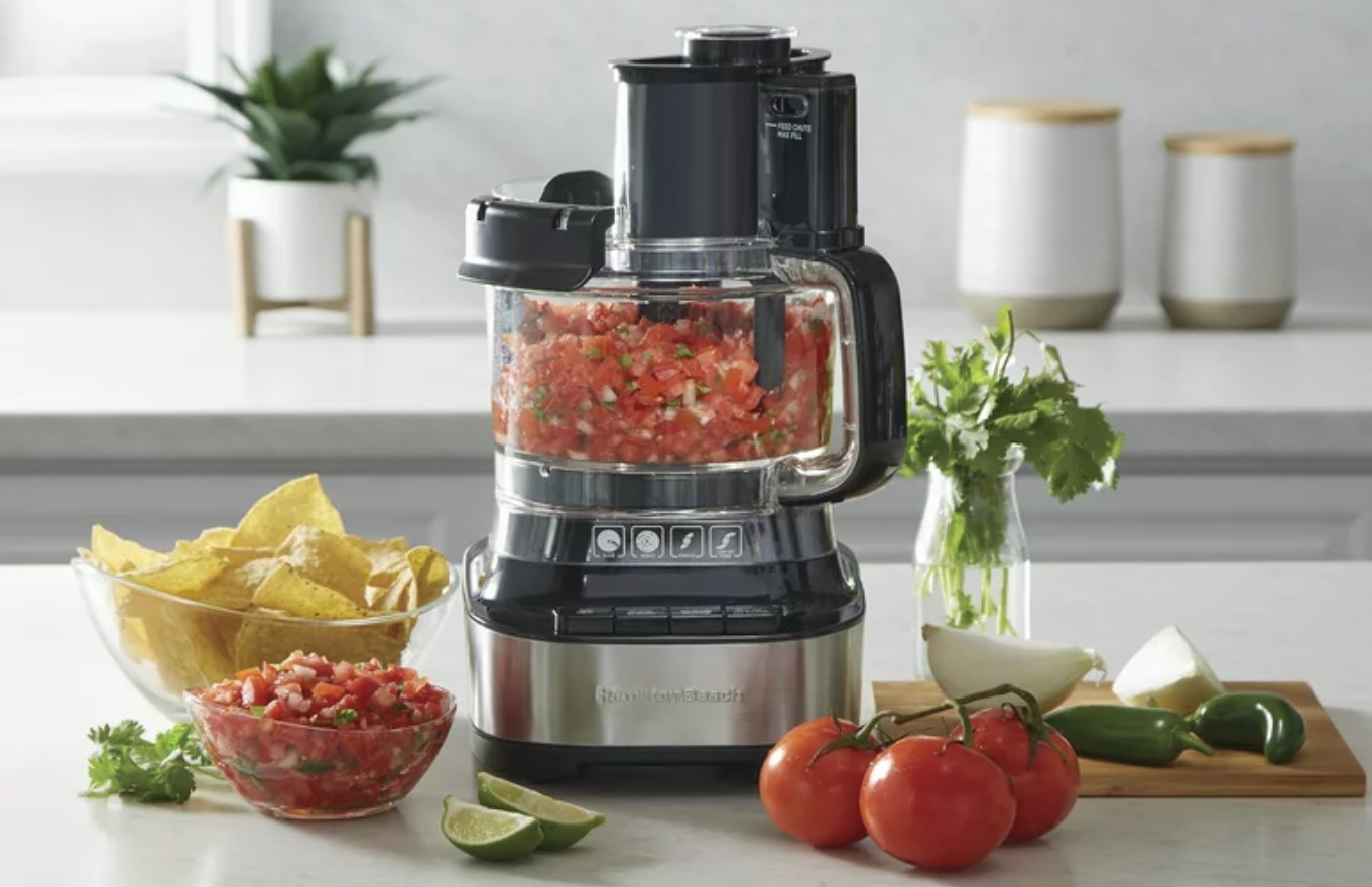 Hamilton Beach Stack & Snap Food Processor and Vegetable Chopper