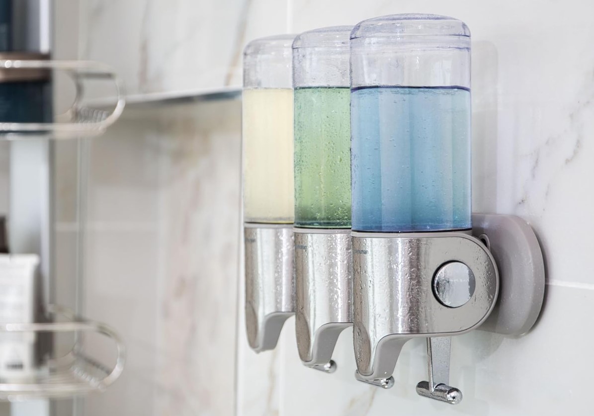 simplehuman Triple Wall Mount Shower Pump