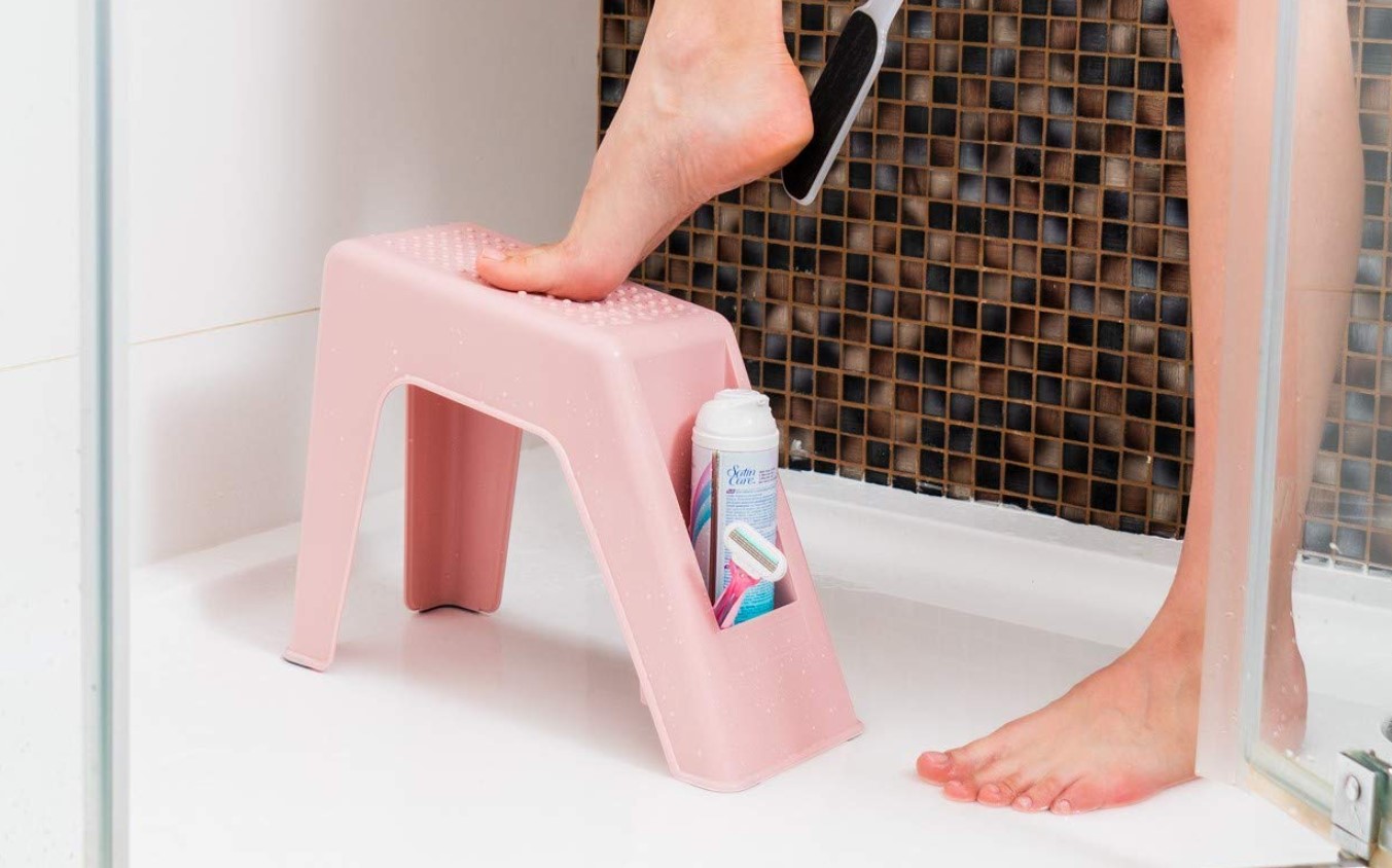 Demi's Home Shower Foot Rest