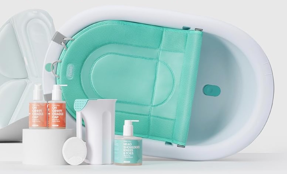 Frida Baby 4-in-1 Grow-with-Me Baby Bathtub