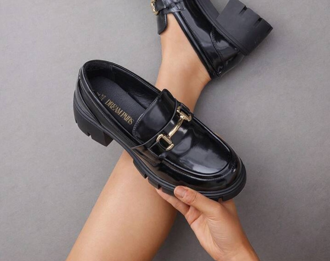 DREAM PAIRS Loafers for Women, Platform Chunky Loafers & Slip On Casual Shoes