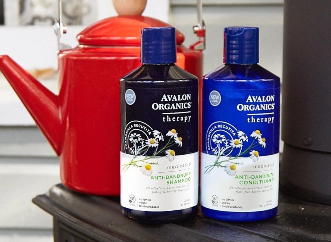 Avalon Organics, Therapy, Anti-Dandruff Shampoo, Chamomilla Recutita