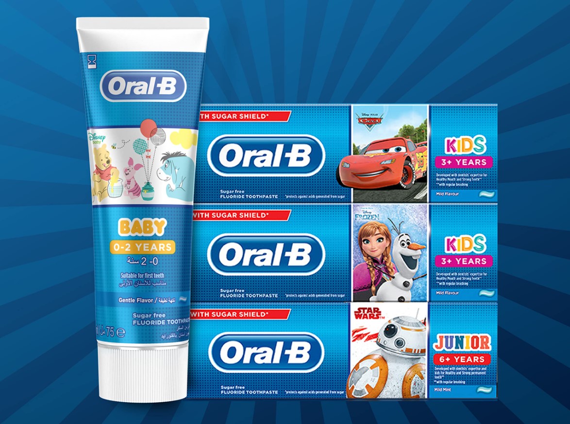 Oral-B kids toothpaste