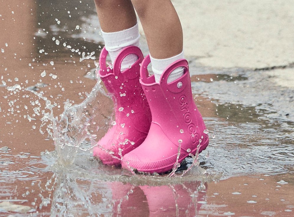 Handle it kids rain boot - pink