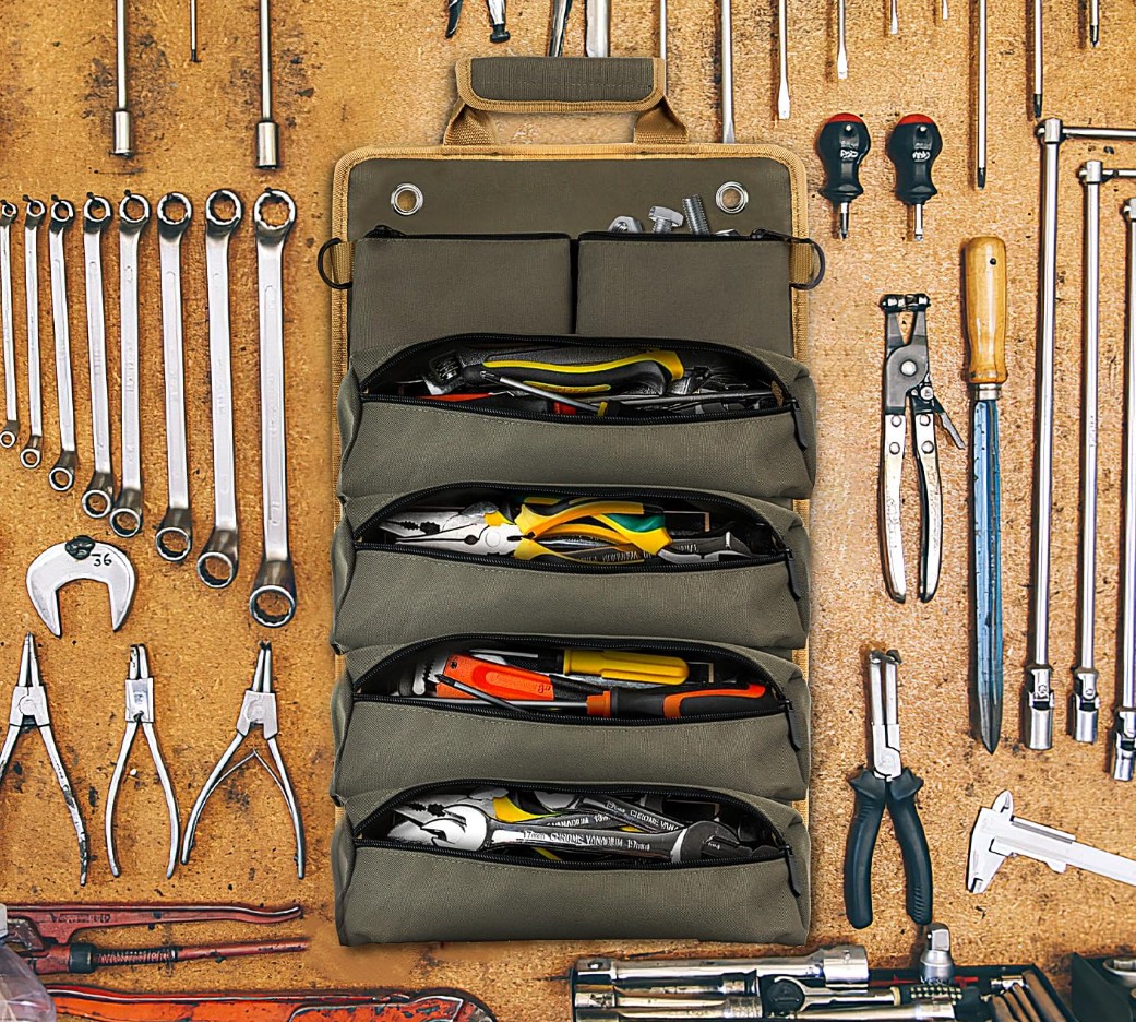 The Ryker Roll Up Tool Bag Organizer Gifts